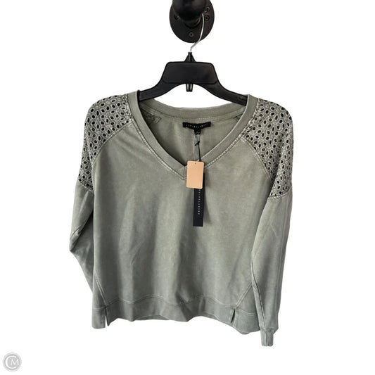 Sweatshirt Crewneck By Jane And Delancey In Green, Size: L