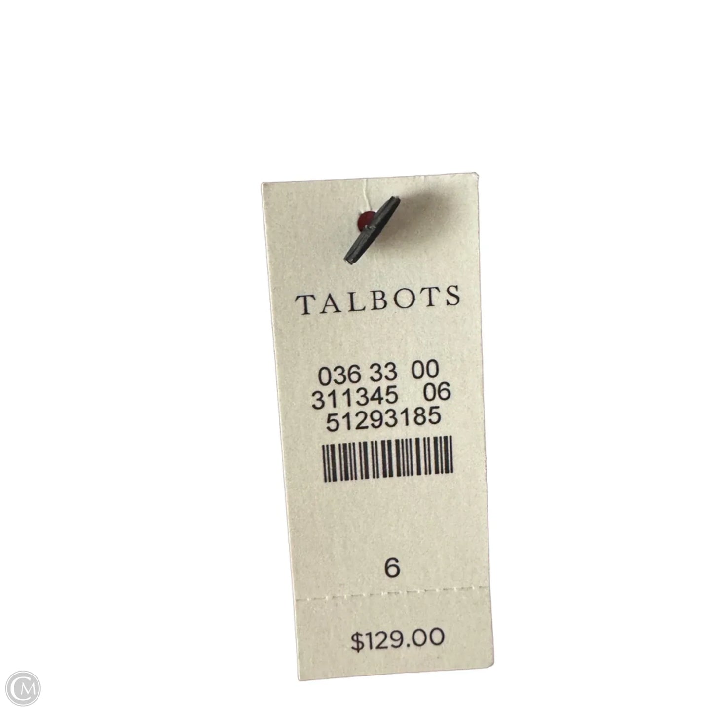 Dress Party Midi By Talbots In Blue, Size: S