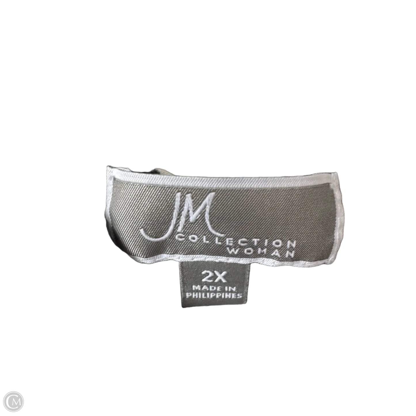 Dress Casual Midi By Jm Collections In Black & White, Size: 2x