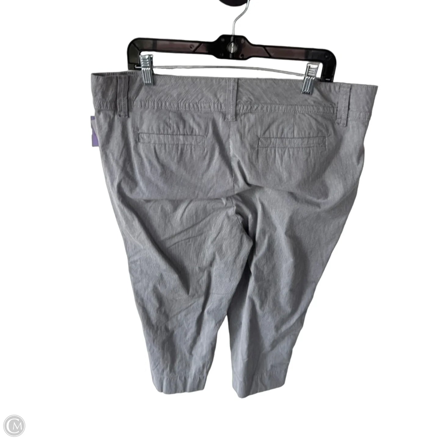 Pants Cropped By Charter Club In Black & White, Size: 16