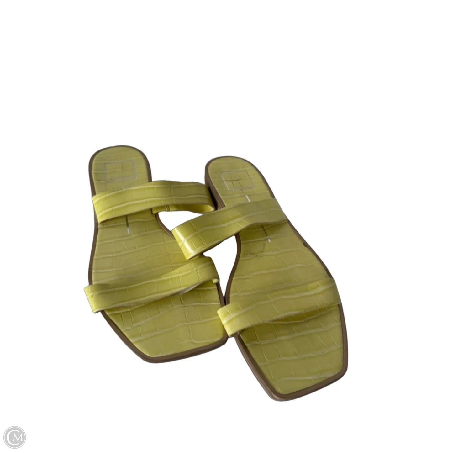 Sandals Flats By Dolce Vita In Yellow, Size: 9
