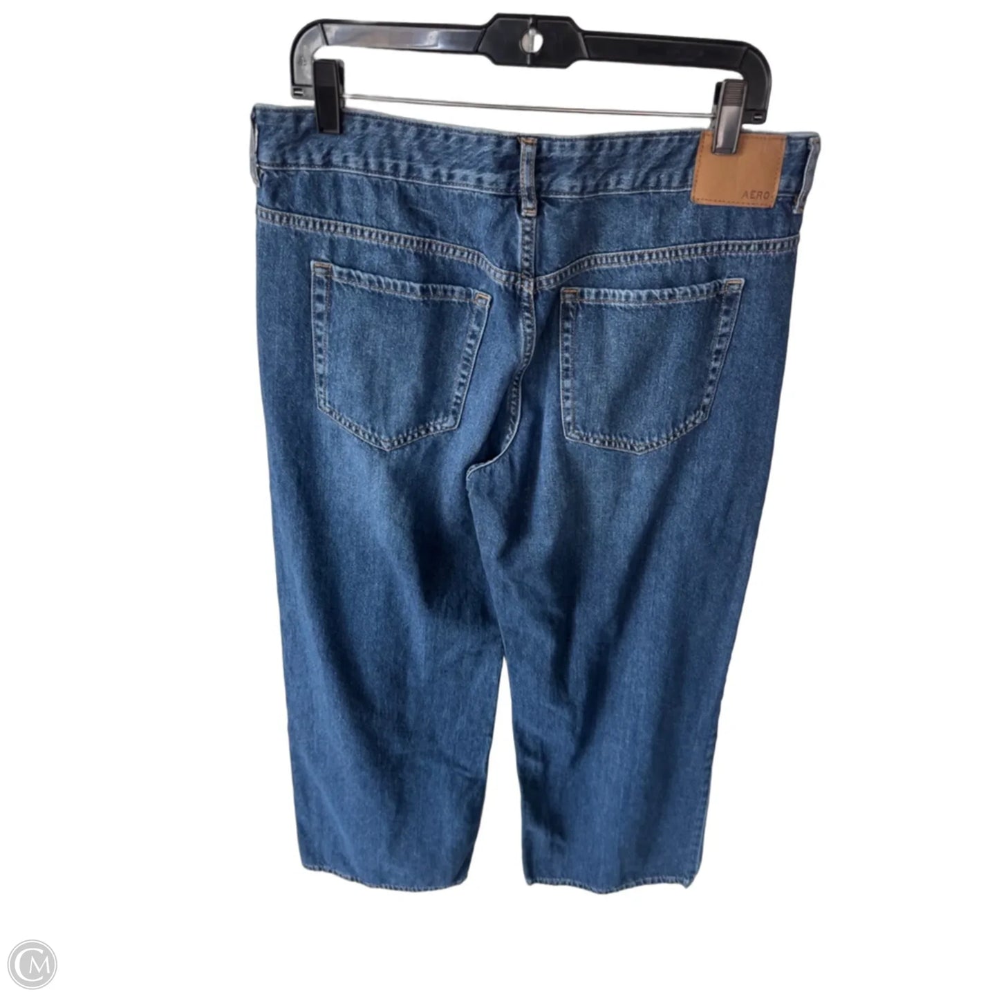 Jeans Wide Leg By Aeropostale In Blue Denim, Size: 10