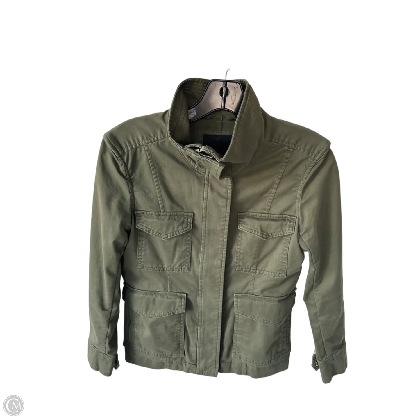 Jacket Utility By White House Black Market In Green, Size: Xxsp