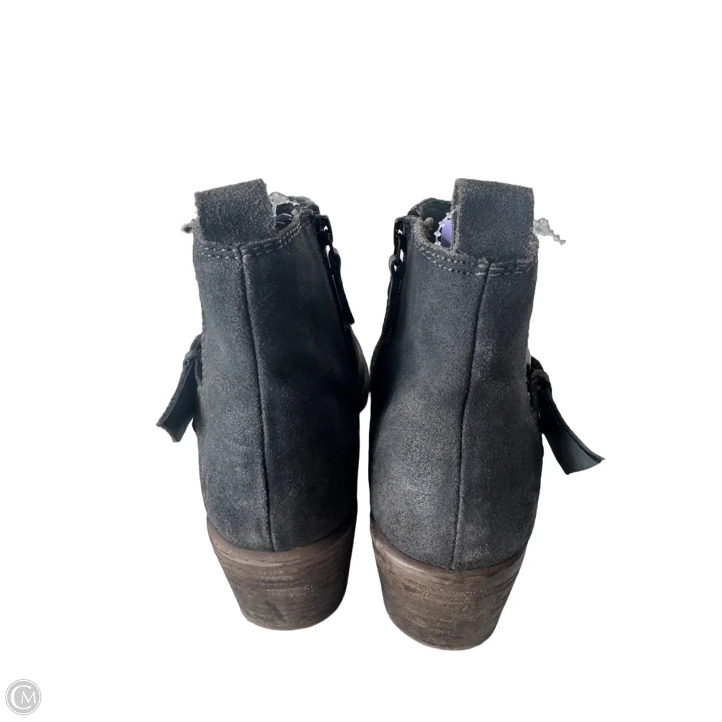 Boots Ankle Flats By Bed Stu In Grey, Size: 9.5