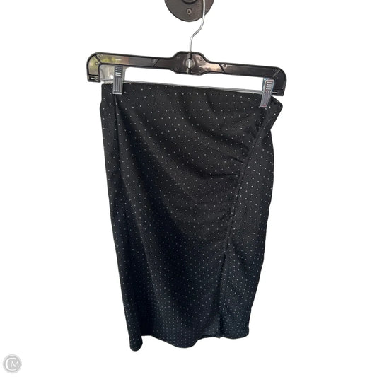 Skirt Midi By Glo In Black & Cream, Size: Xs