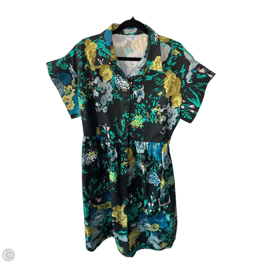 Dress Work By Cmf In Black & Yellow, Size: 2x