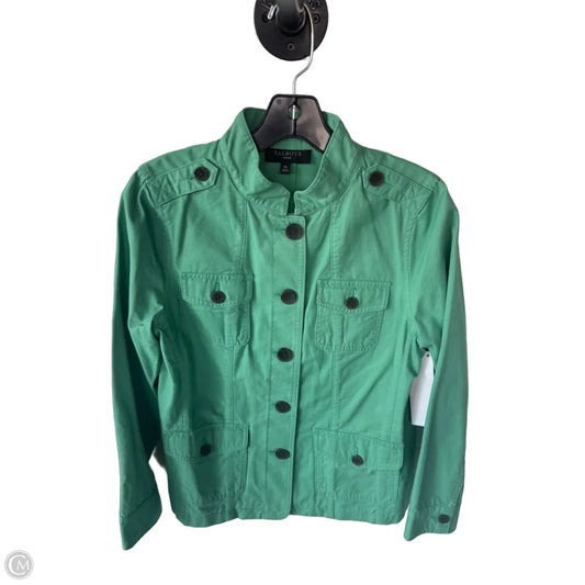 Jacket Other By Talbots In Green, Size: Mp