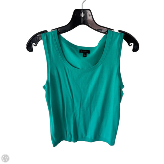 Vest Sweater By Talbots In Teal, Size: S