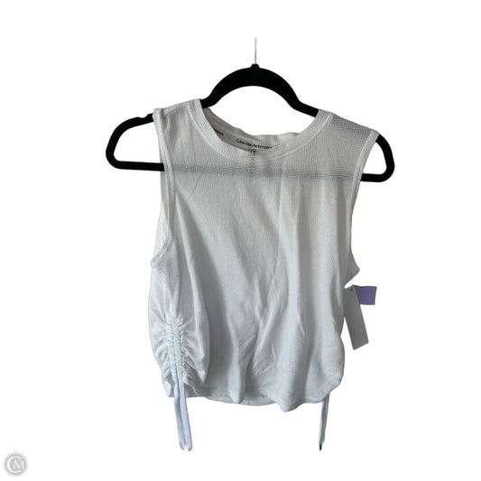 Top Sleeveless By Calvin Klein In White, Size: L