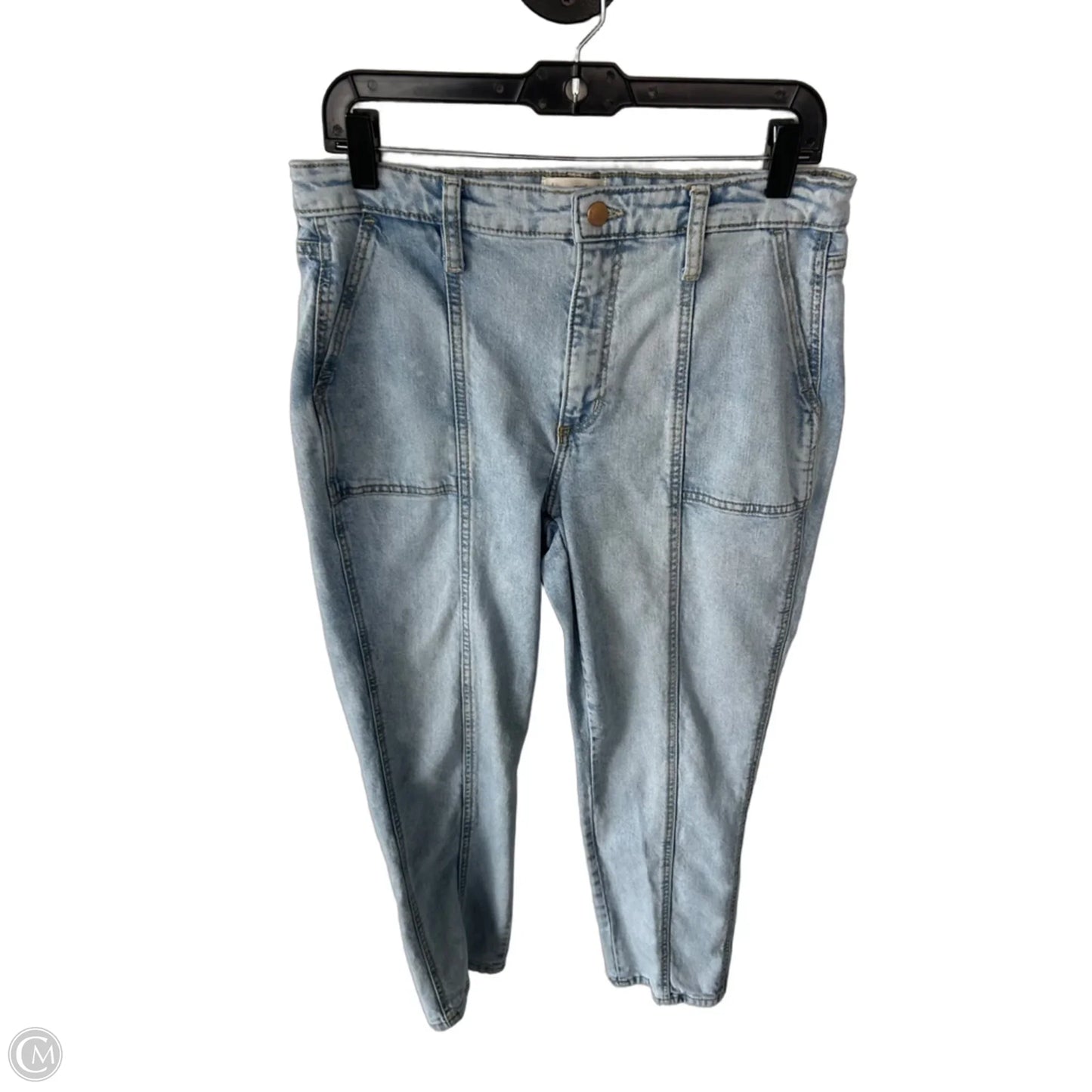 Jeans Straight By Universal Thread In Blue Denim, Size: 12