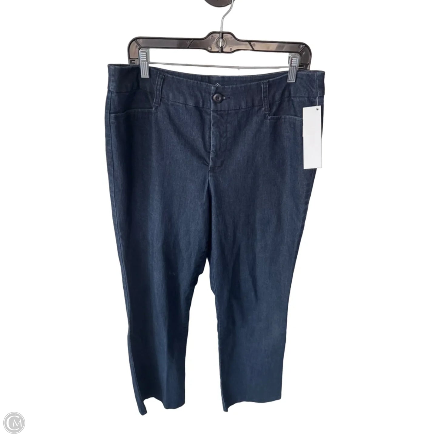Jeans Straight By St Johns Bay In Blue Denim, Size: 14