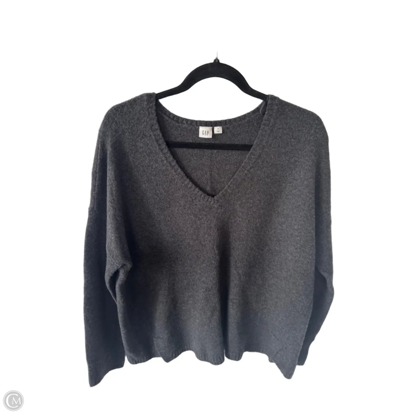 Sweater By Gap In Grey, Size: M