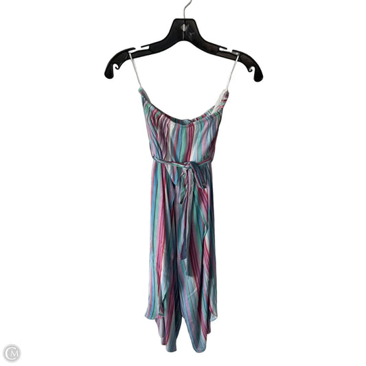 Jumpsuit By She + Sky In Blue & Pink, Size: M