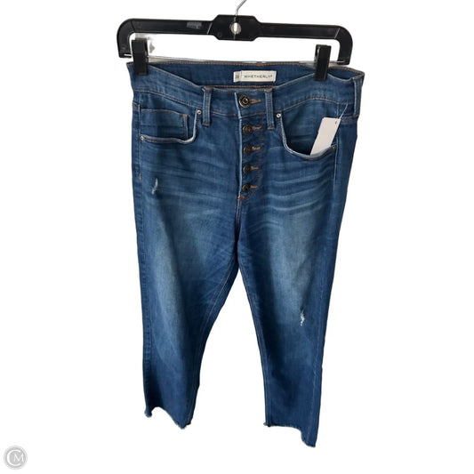 Jeans Straight By Clothes Mentor In Blue Denim, Size: 2