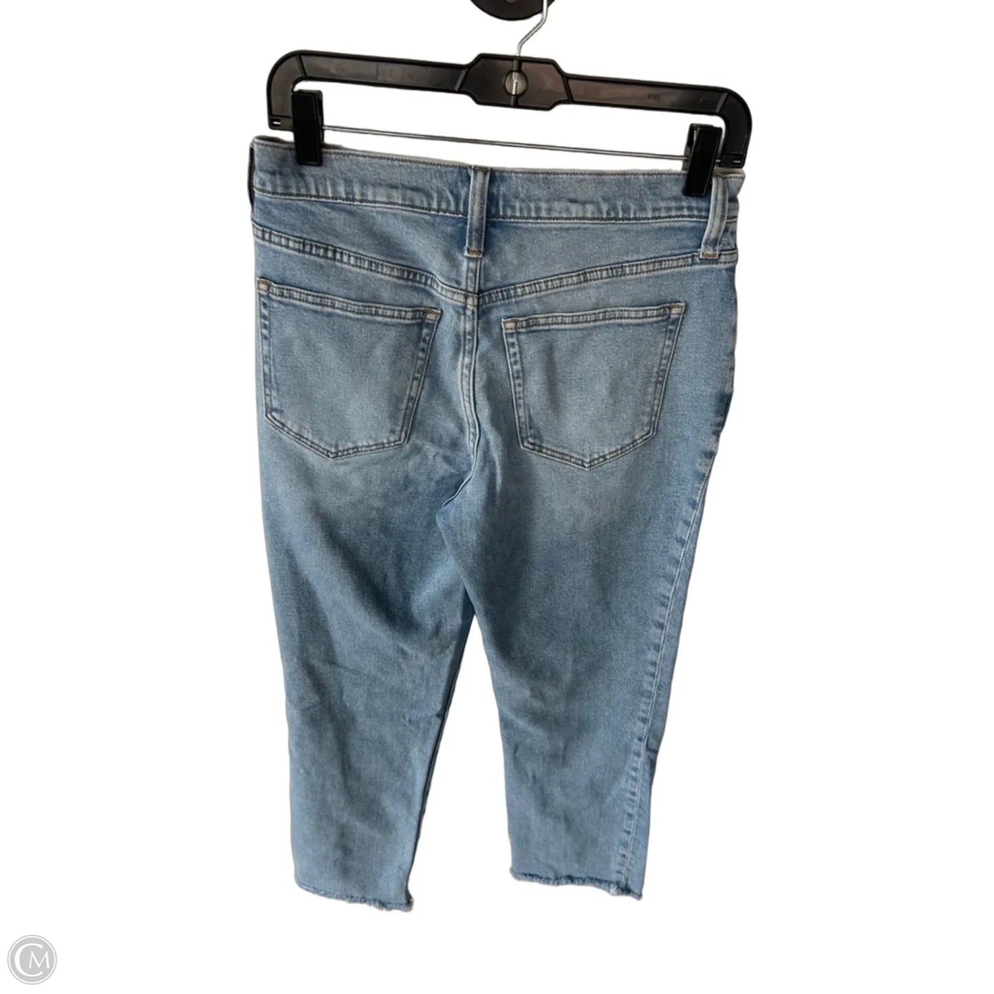 Jeans Straight By J. Crew In Blue Denim, Size: 4