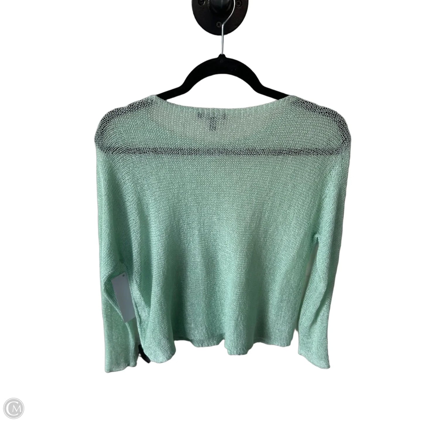 Sweater By Eileen Fisher In Green, Size: Sp