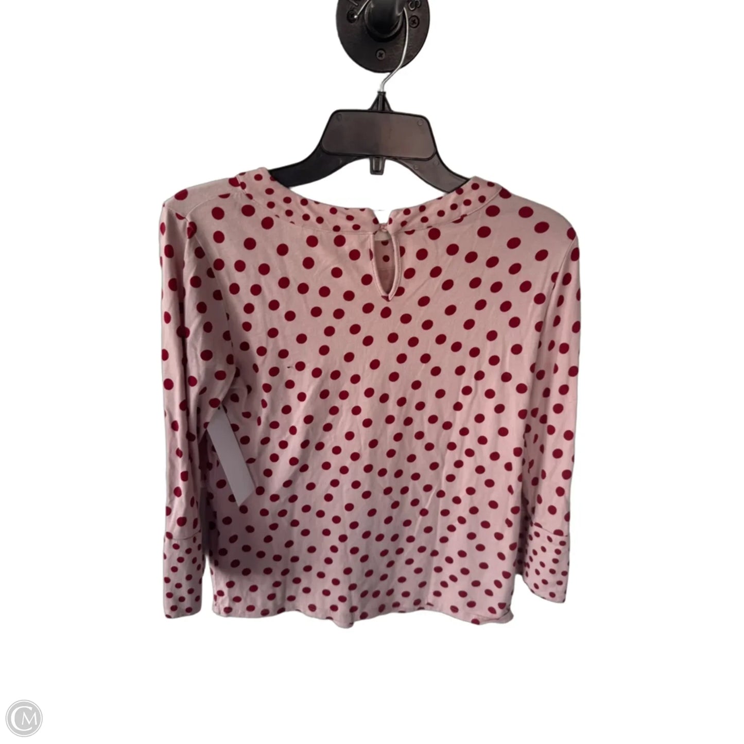 Top Long Sleeve By Boden In Pink & Red, Size: S