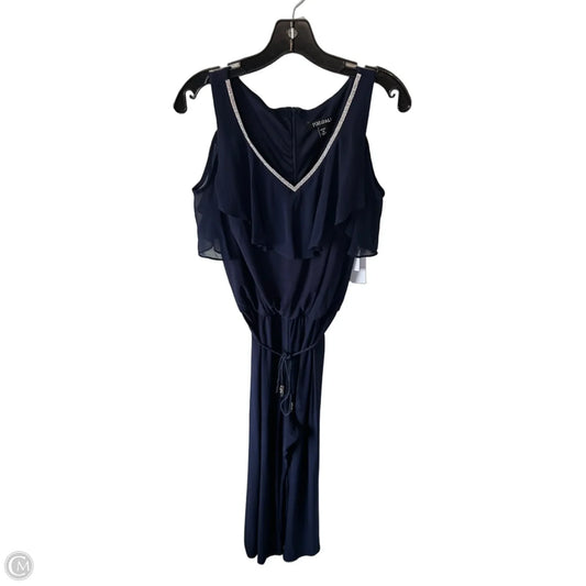 Jumpsuit By Roz And Ali In Navy, Size: 1x