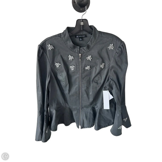 Jacket Other By Inc In Grey & White, Size: Xl