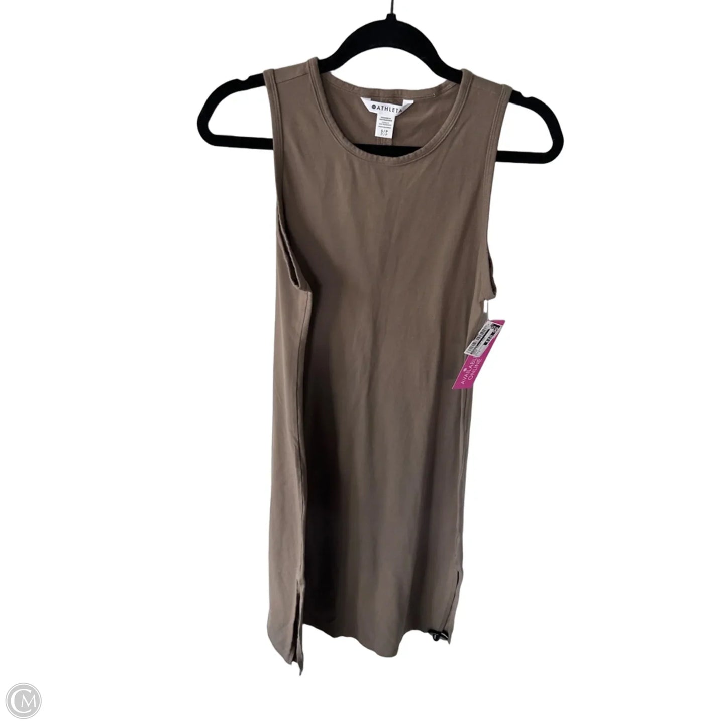 Dress Casual Midi By Athleta In Brown, Size: S
