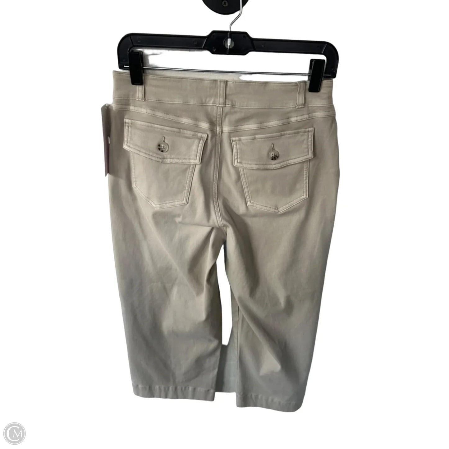 Pants Cropped By Spanx In Tan, Size: M