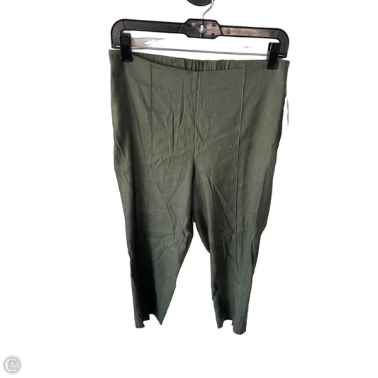 Pants Linen By J. Jill In Green, Size: Xs