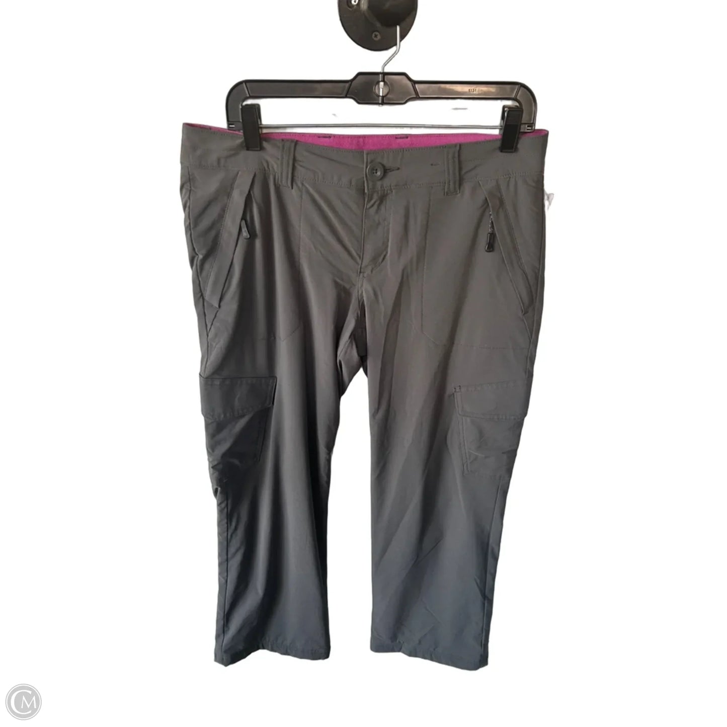 Athletic Pants By Eddie Bauer In Grey, Size: 8p