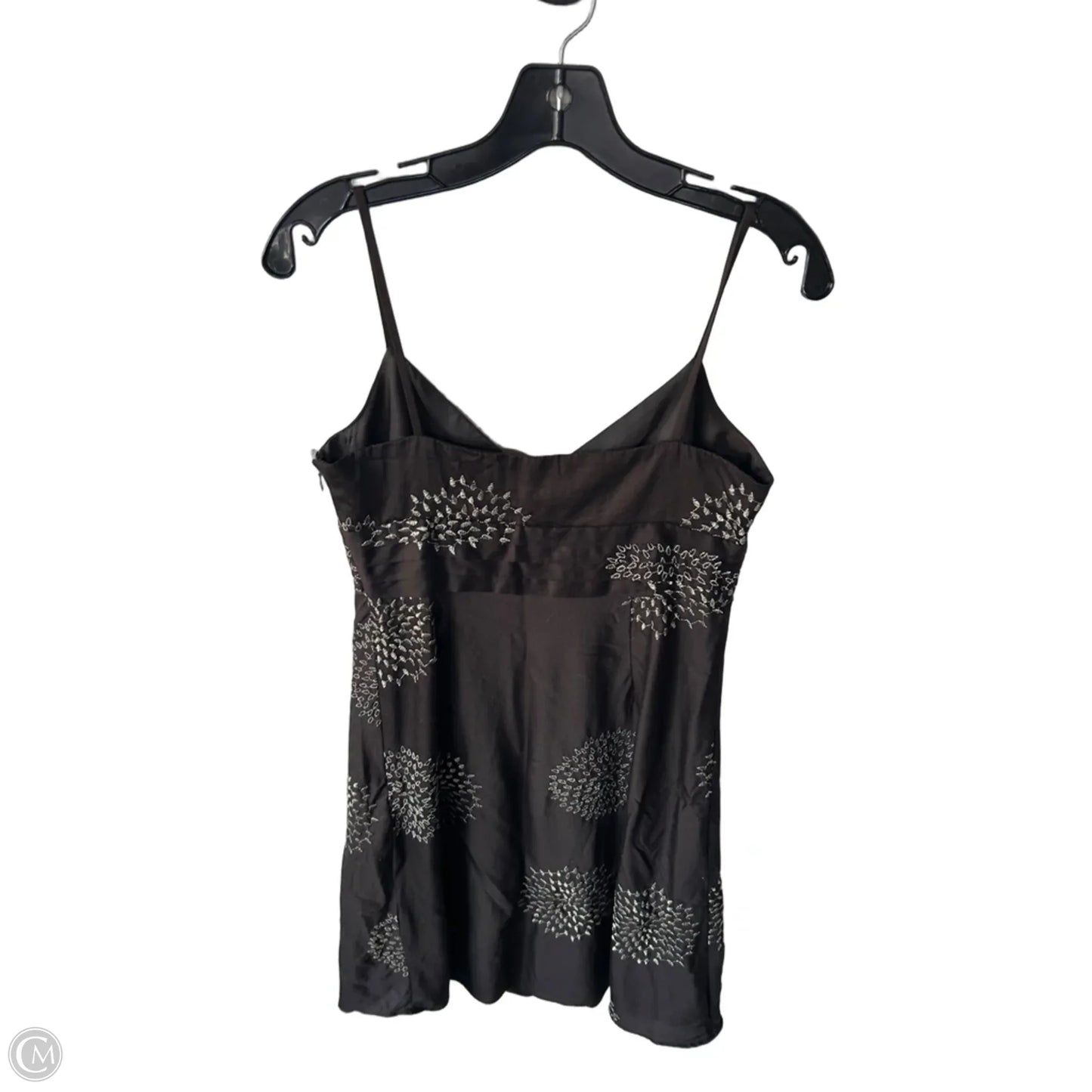 Dress Party Short By Ann Taylor In Brown & Gold, Size: Sp