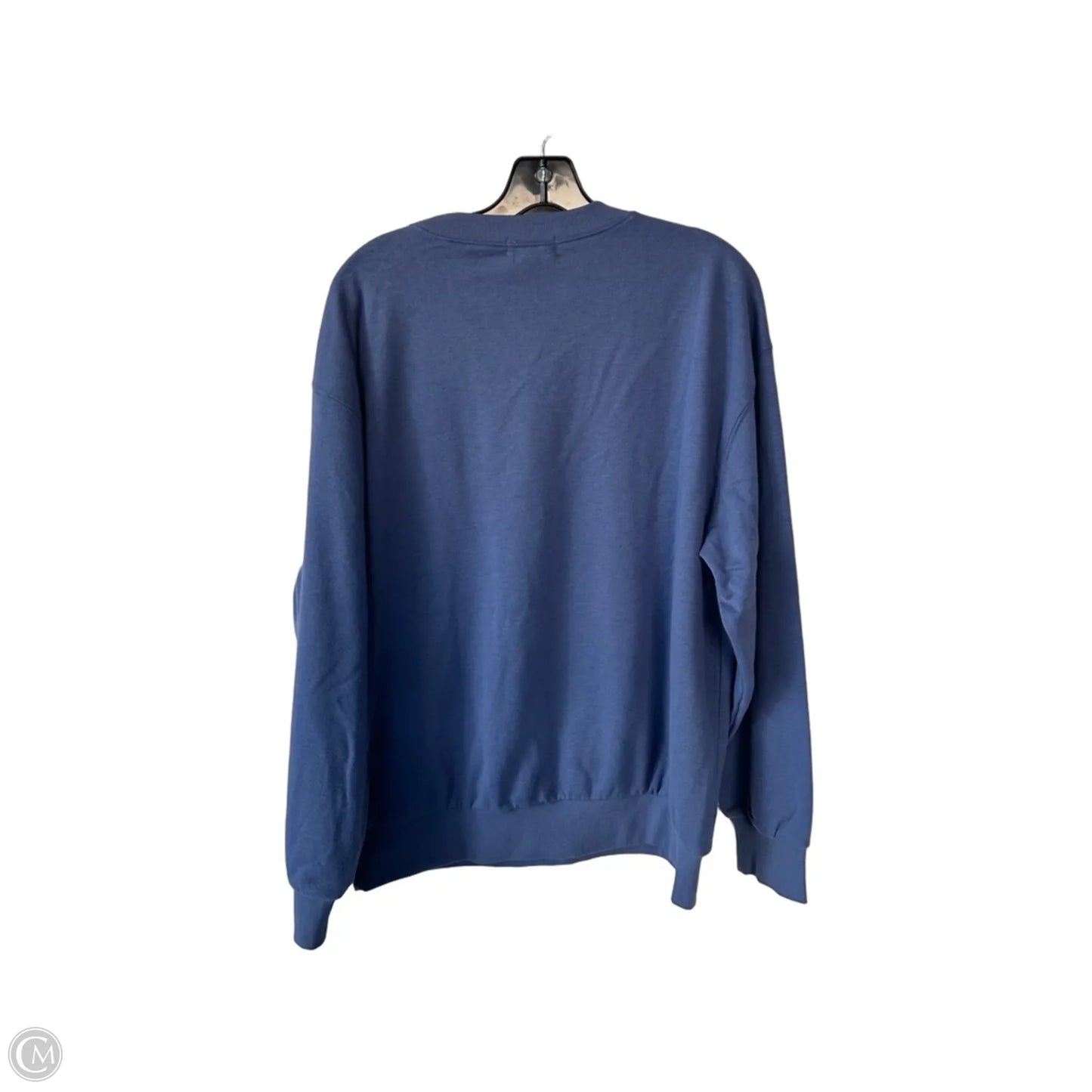 Sweatshirt Crewneck By Wildfox In Blue & White, Size: Xl