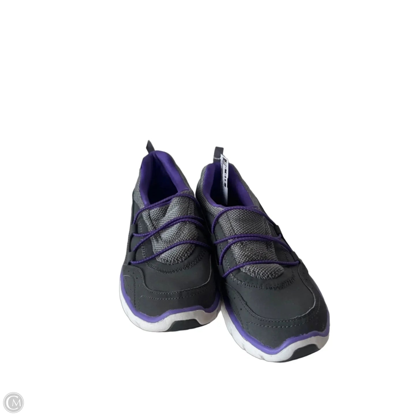 Shoes Athletic By Clothes Mentor In Grey & Purple, Size: 7
