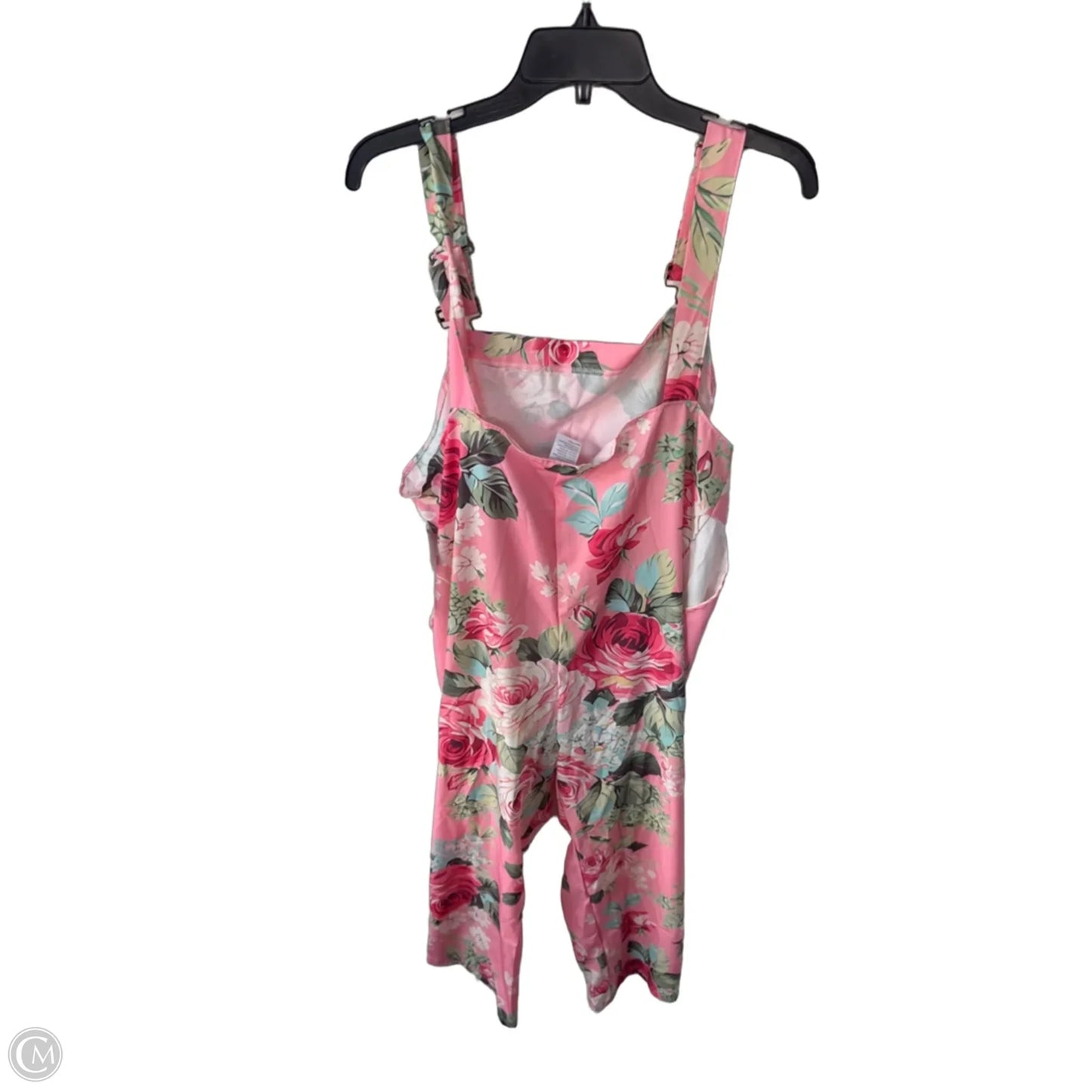 Overalls By Cmf In Pink & White, Size: S