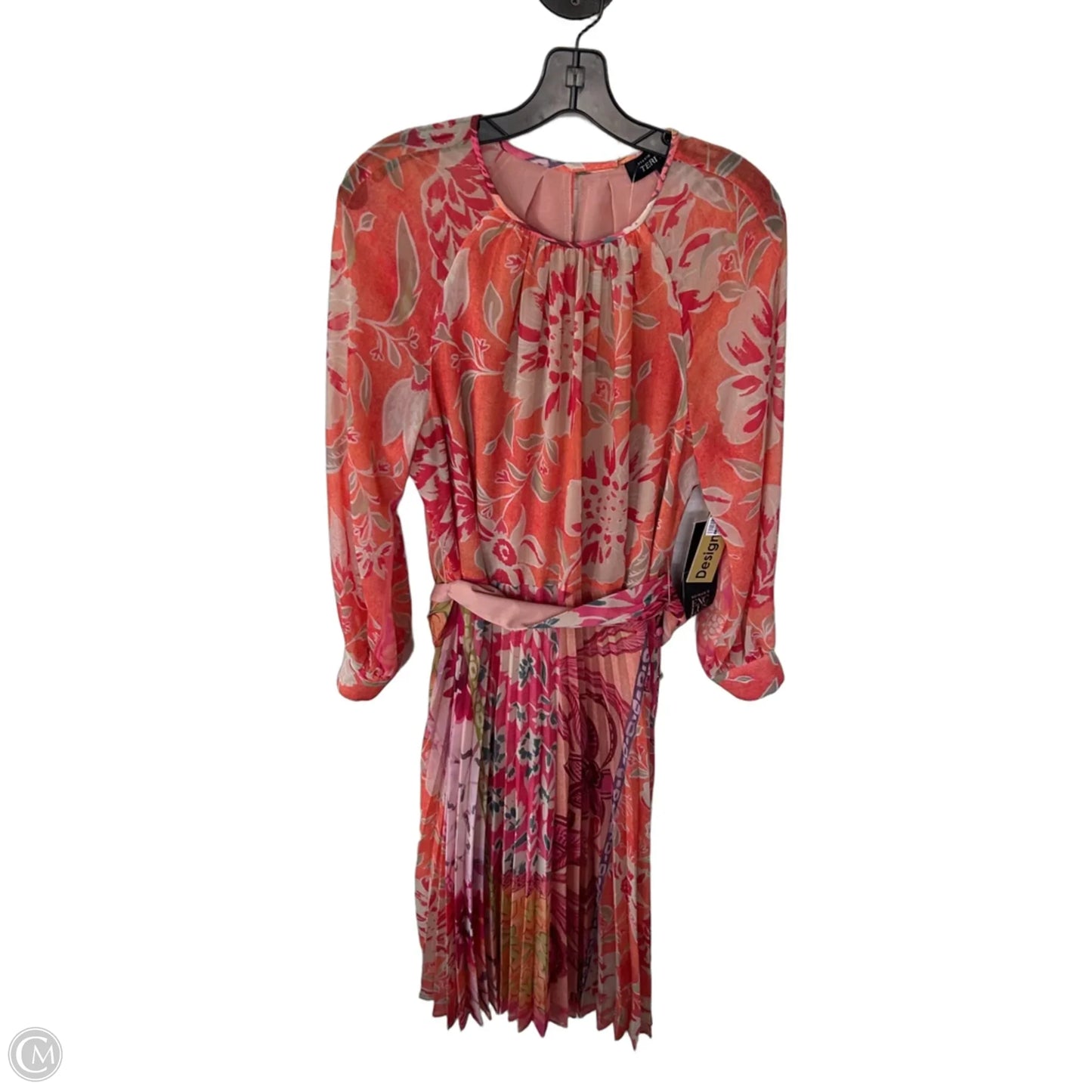 Dress Party Long By Cma In Orange & Tan, Size: L