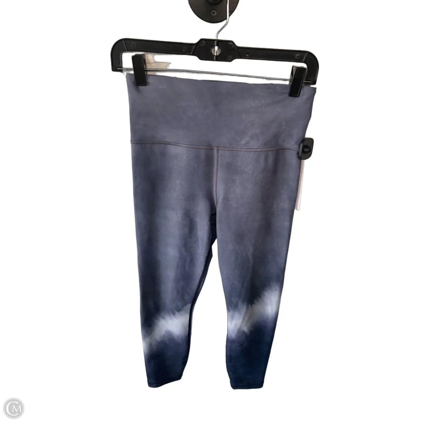 Athletic Leggings By Athleta In Blue & Grey, Size: S