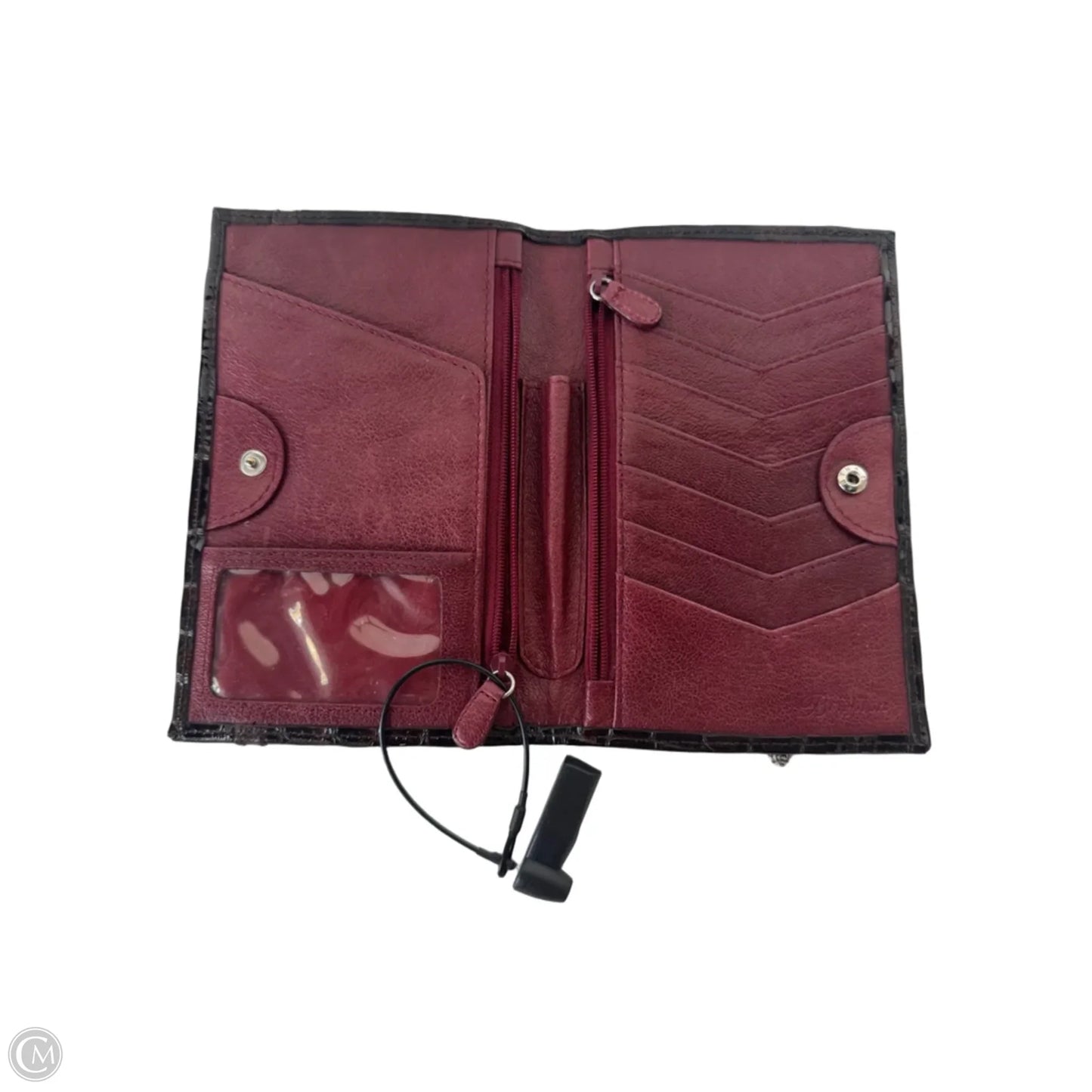 Wallet Leather By Brighton, Size: Large