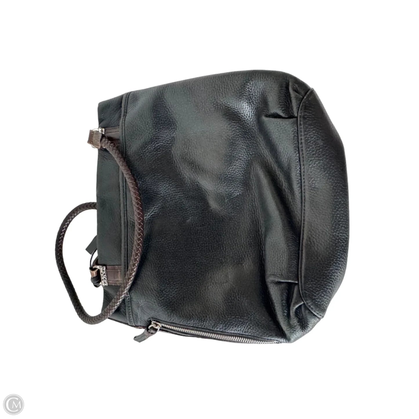 Handbag Leather By Brighton, Size: Large