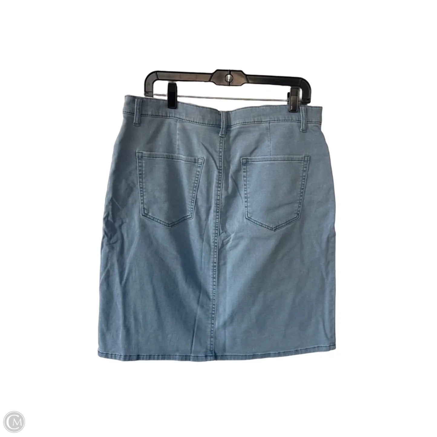 Skirt Mini & Short By 32 Degrees In Blue Denim, Size: 12