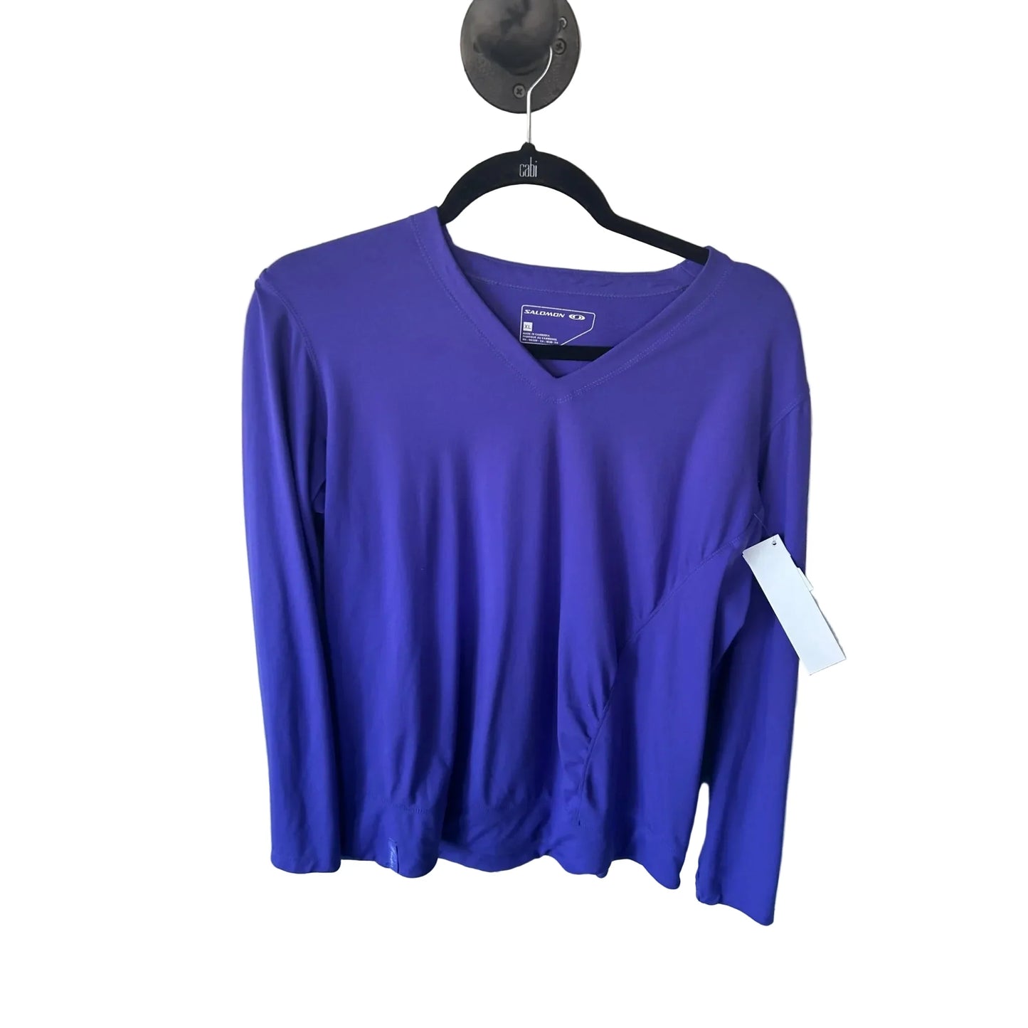 Athletic Top Long Sleeve Crewneck By Clothes Mentor In Purple, Size: Xl