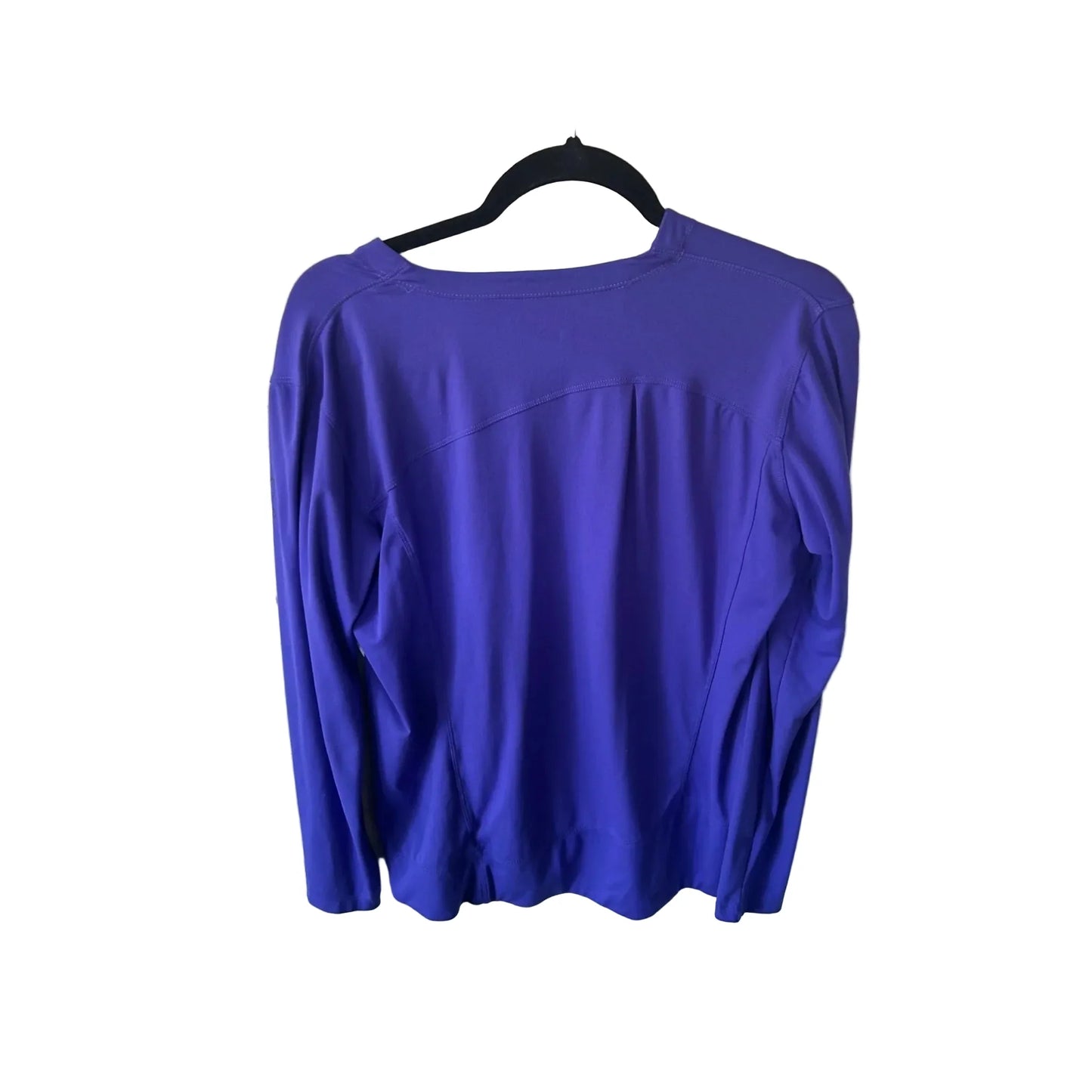 Athletic Top Long Sleeve Crewneck By Clothes Mentor In Purple, Size: Xl