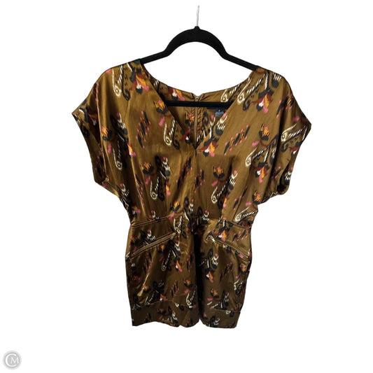 Dress Work By French Connection In Green & Pink, Size: S