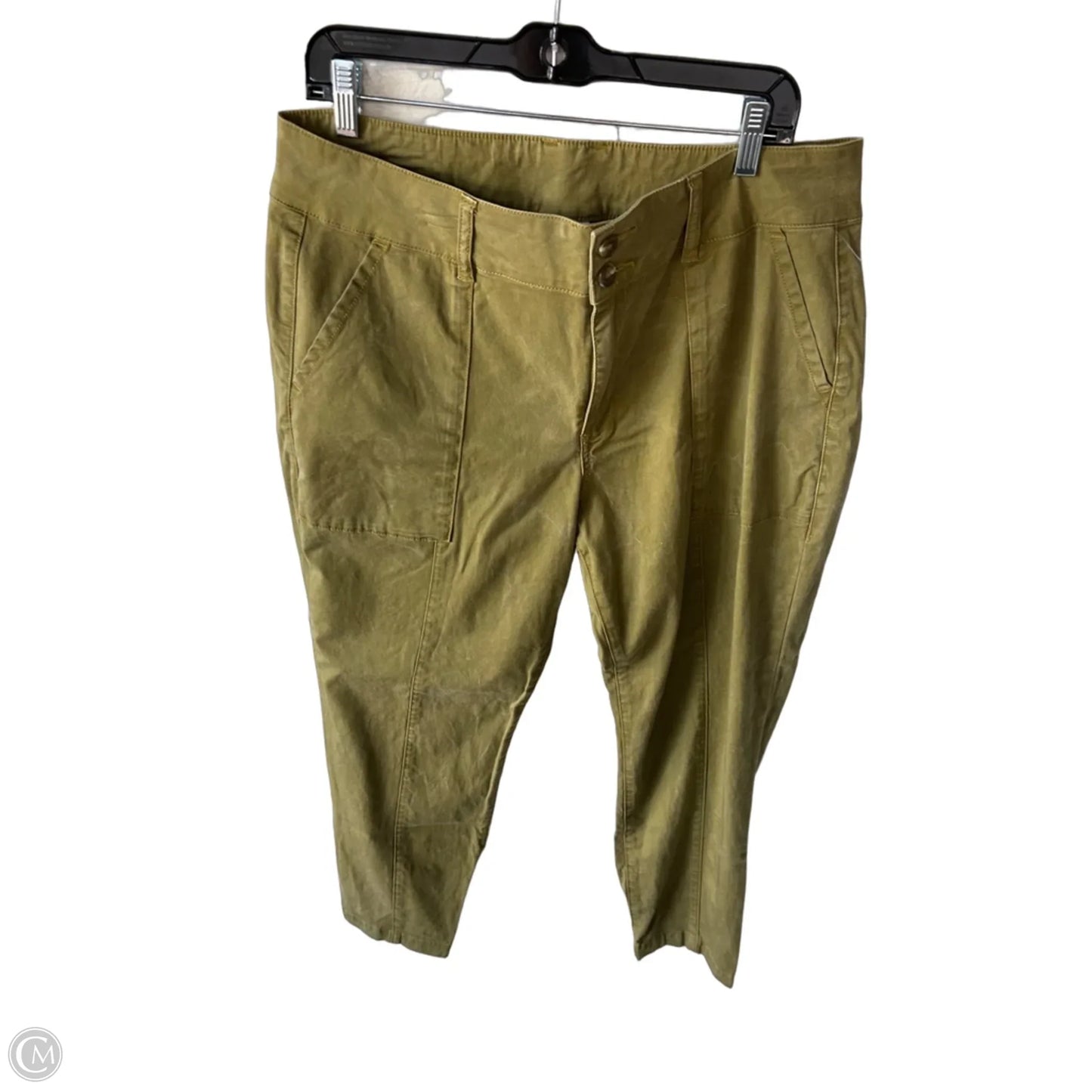 Pants Joggers By Cabi In Green, Size: 14