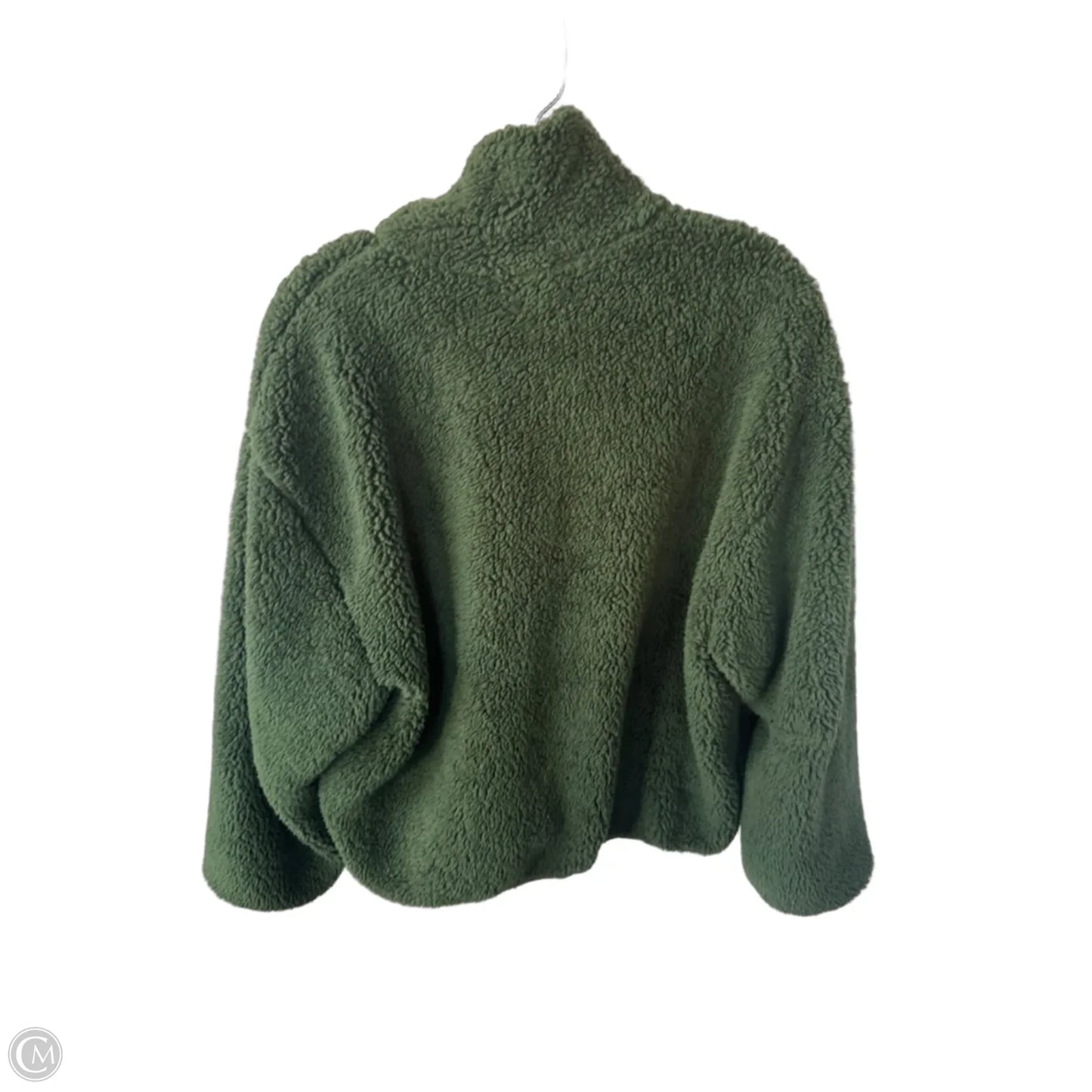 Jacket Fleece By Double Zero In Green, Size: L