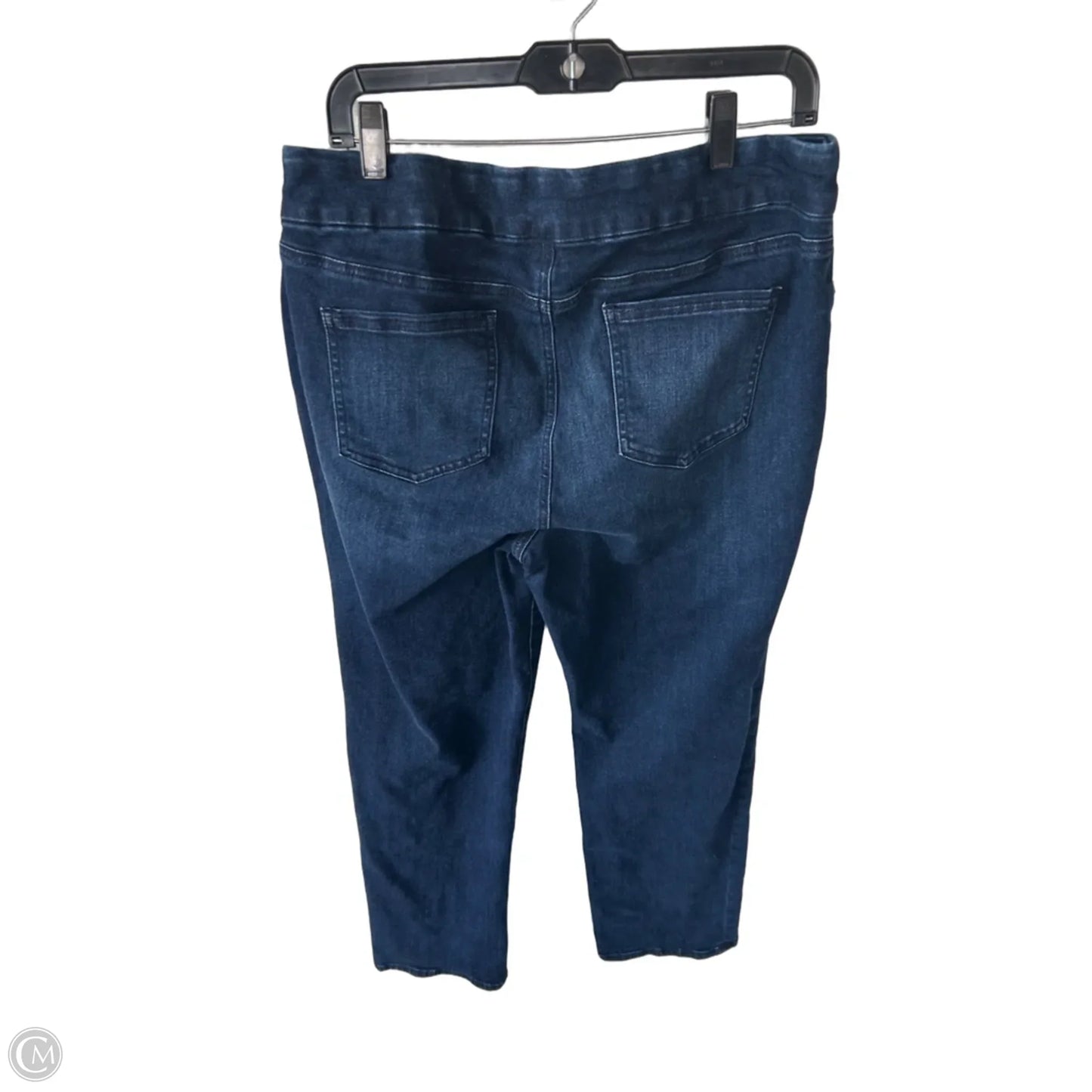 Jeans Straight By Chicos In Blue Denim, Size: 14