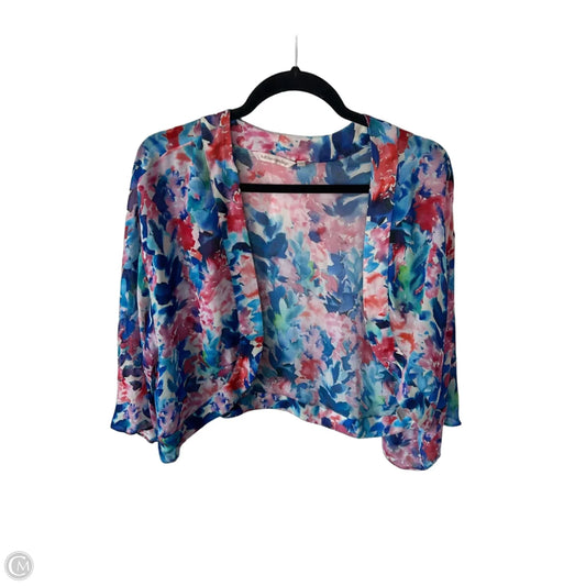 Bolero By Soft Surroundings In Floral Print, Size: M