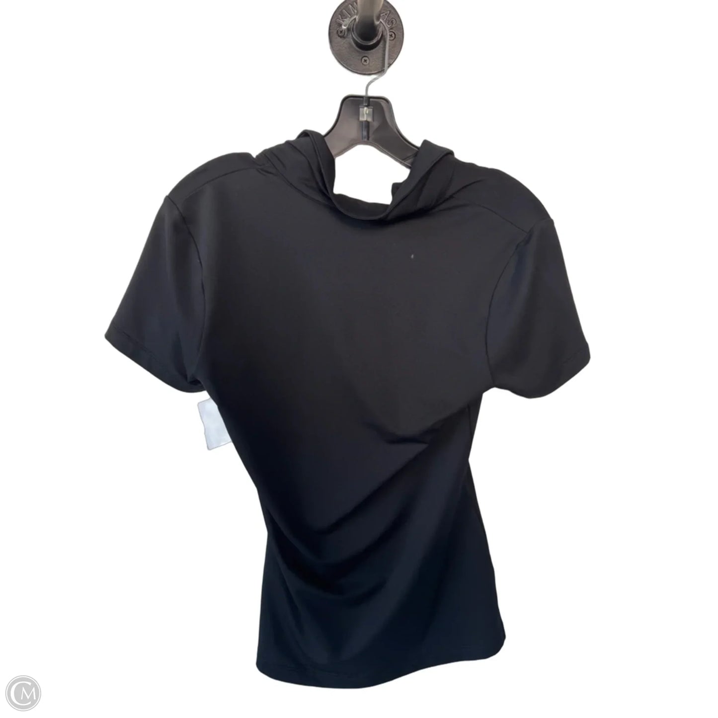 Top Short Sleeve By Nike In Black & Gold, Size: S
