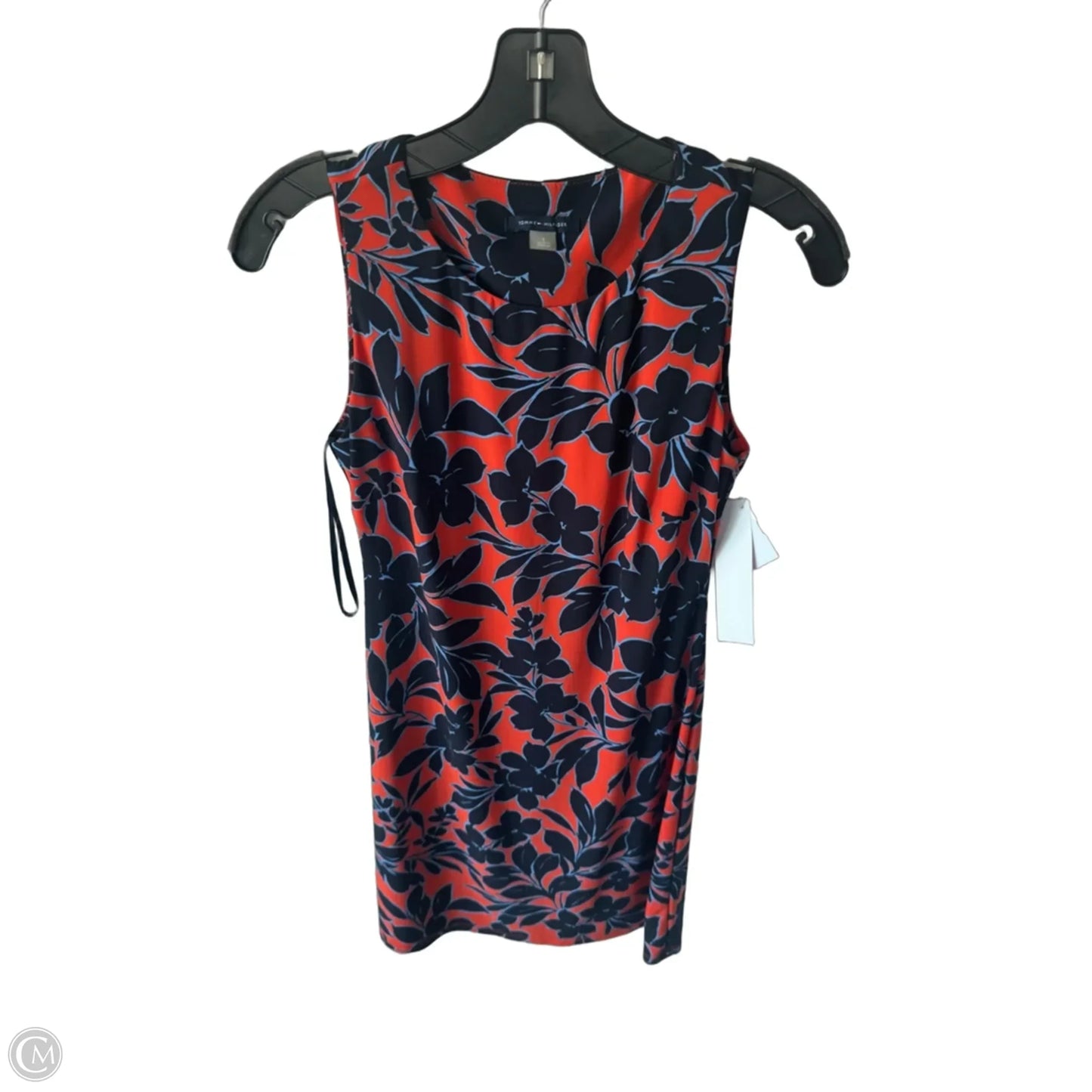 Dress Work By Tommy Hilfiger In Blue & Orange, Size: Xs