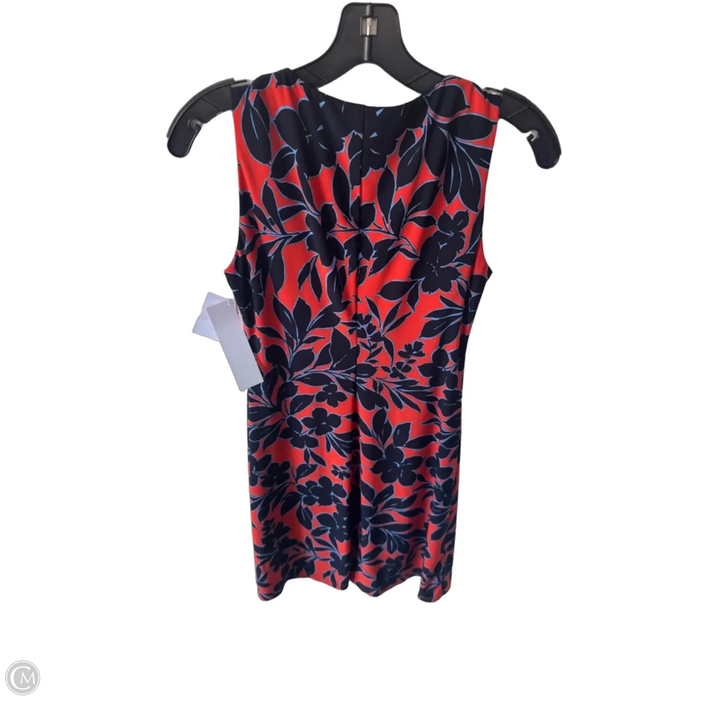 Dress Work By Tommy Hilfiger In Blue & Orange, Size: Xs