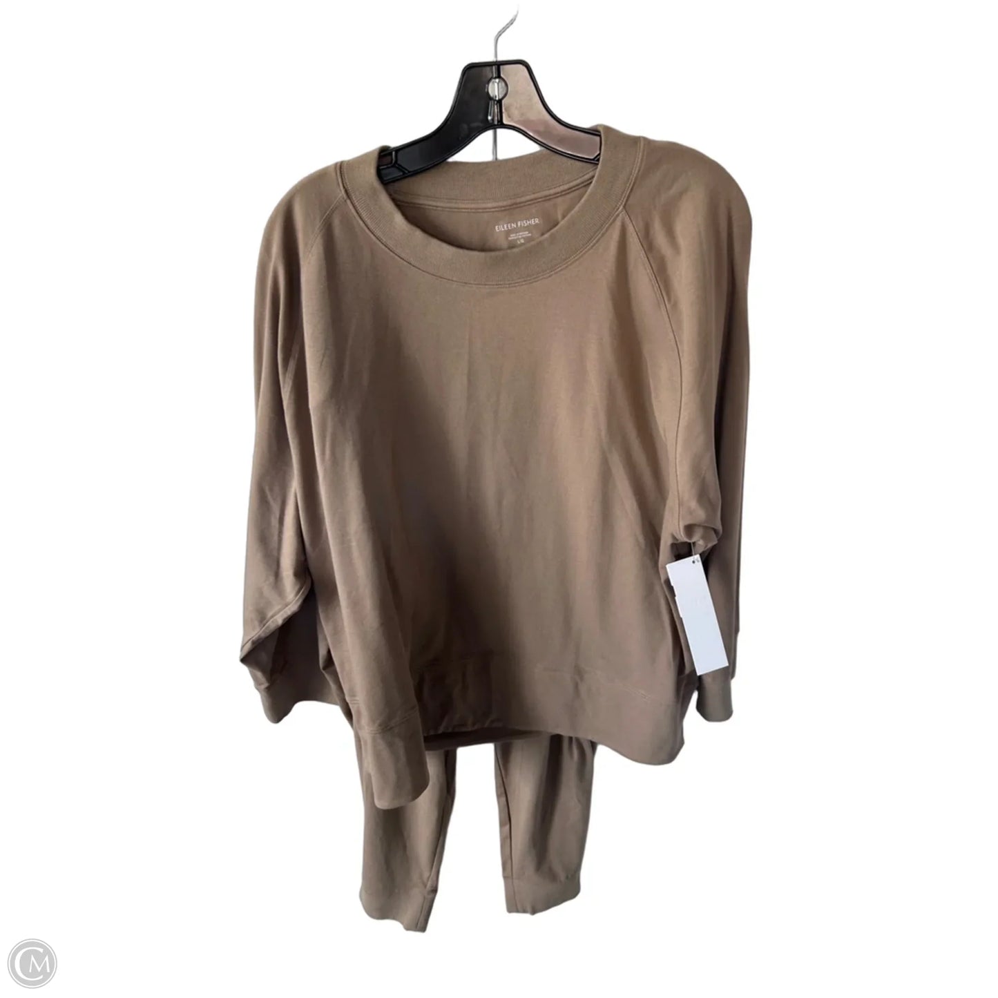 Lounge Set Pants By Eileen Fisher In Brown, Size: L