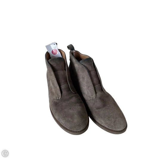 Boots Ankle Flats By Franco Sarto In Brown, Size: 8