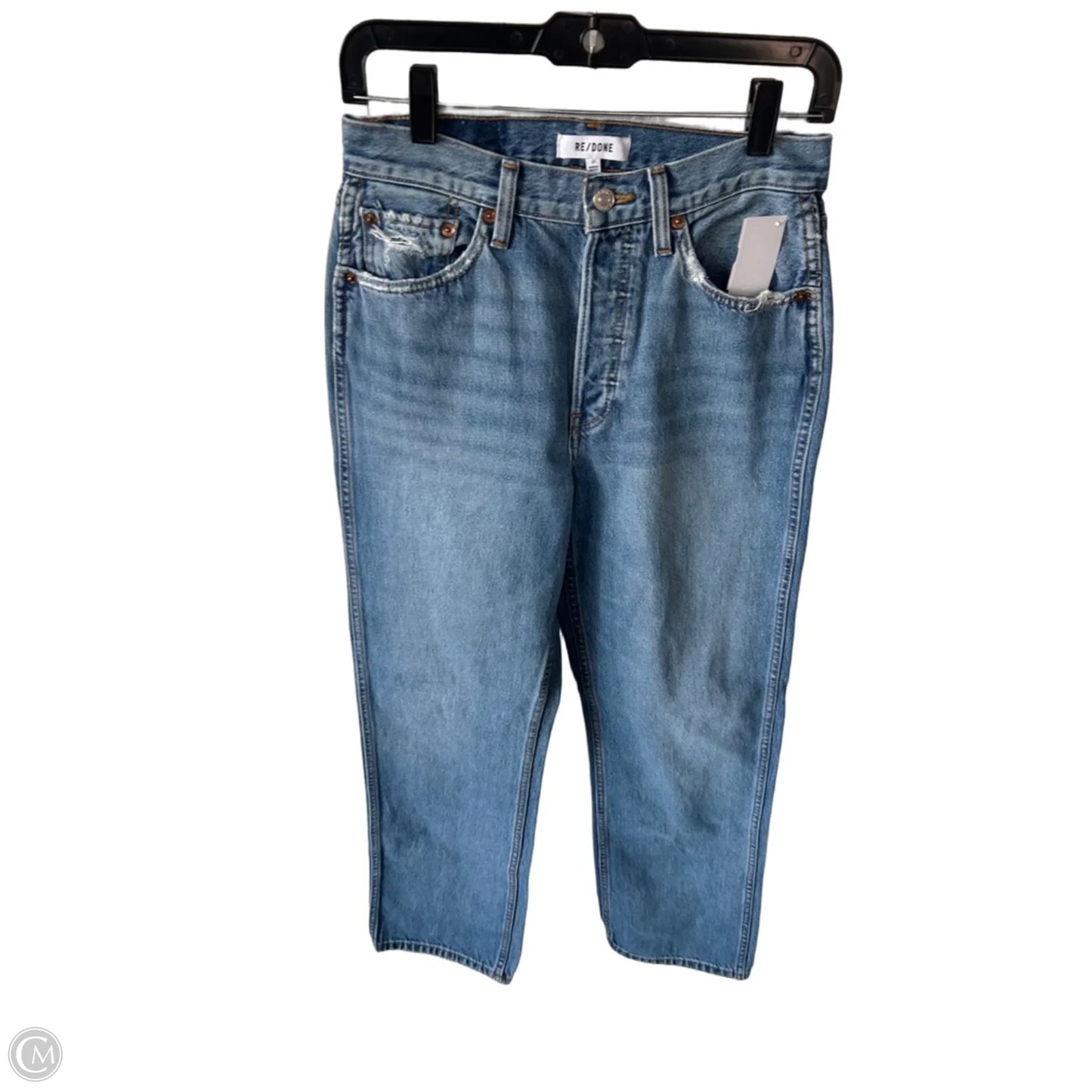 Jeans Straight By Cmc In Blue Denim, Size: 4