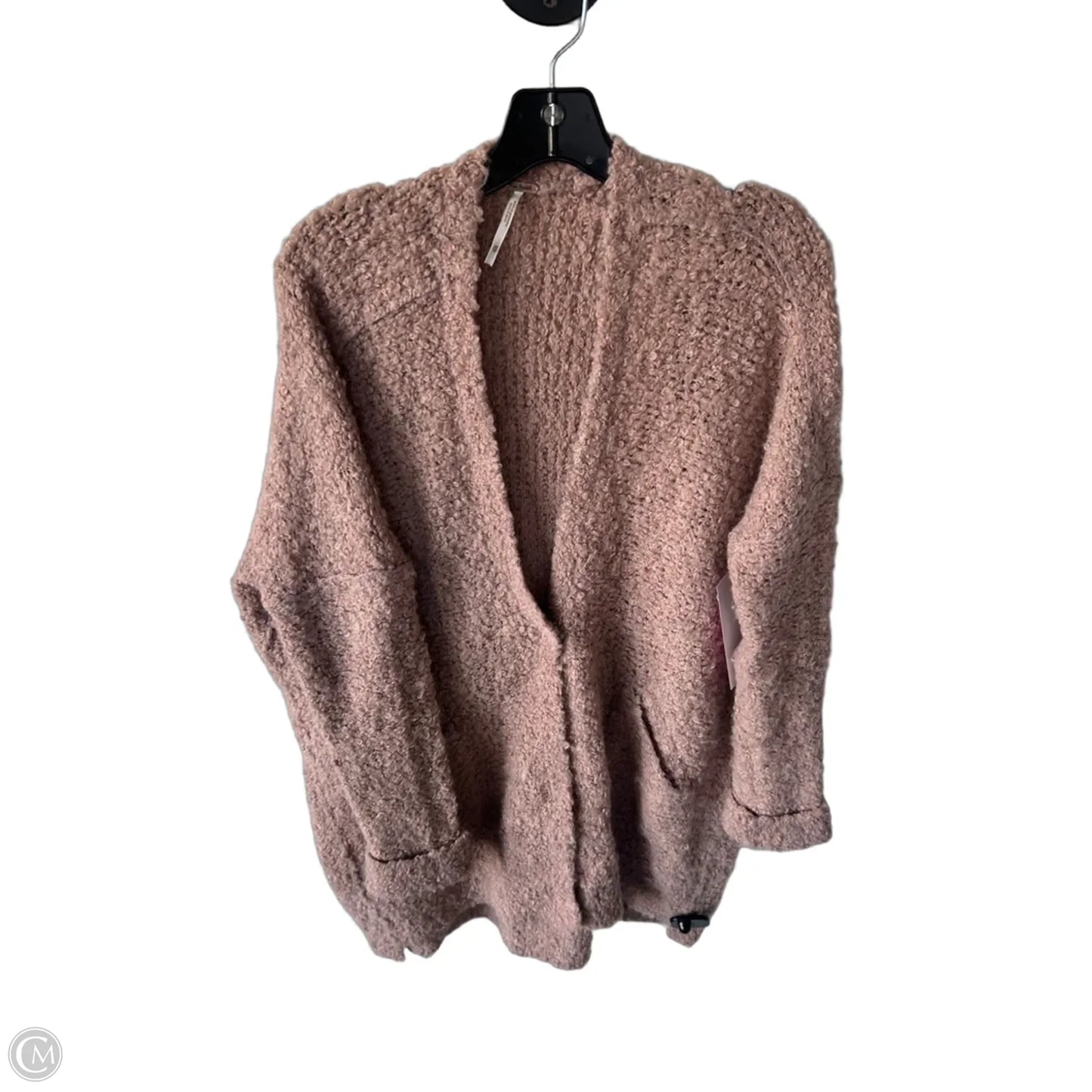 Sweater Cardigan By Free People In Pink, Size: Xs